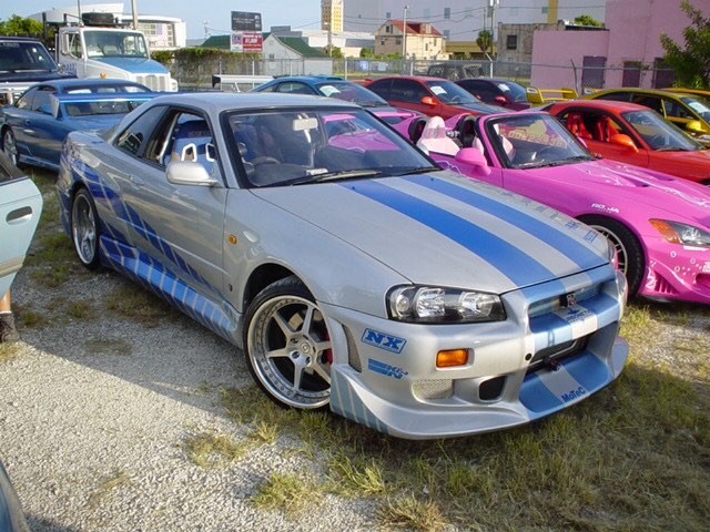gtr r34 fast and furious 2